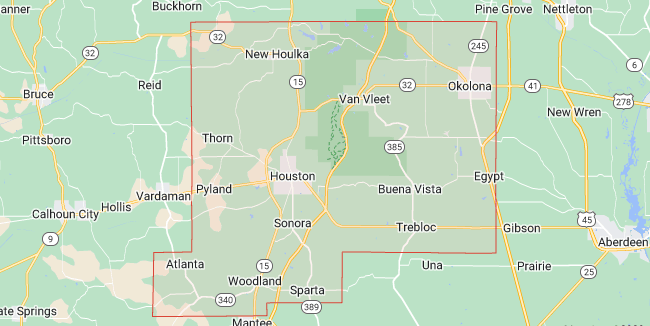 Chickasaw County, Mississippi